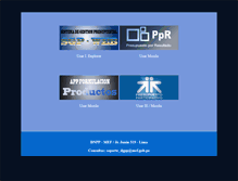 Tablet Screenshot of dnpp.mef.gob.pe