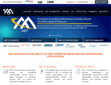 Tablet Screenshot of mef.net
